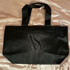 Victoria's Secret Black Tote Bag 2024
